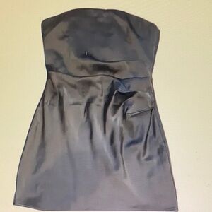 Elegant Black Strapless Dress